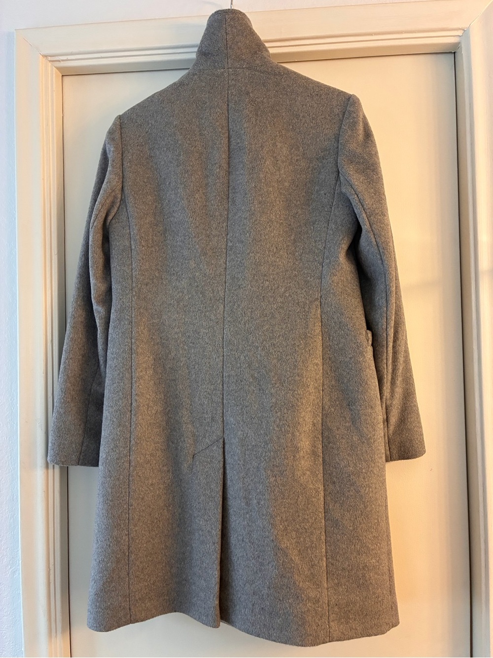 Ralph Lauren Light Grey wool blend Coat - Picture 7 of 10